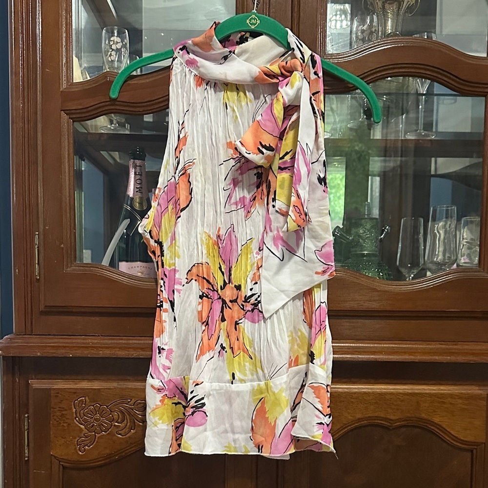 Allison Taylor Multicolor Floral Blouse